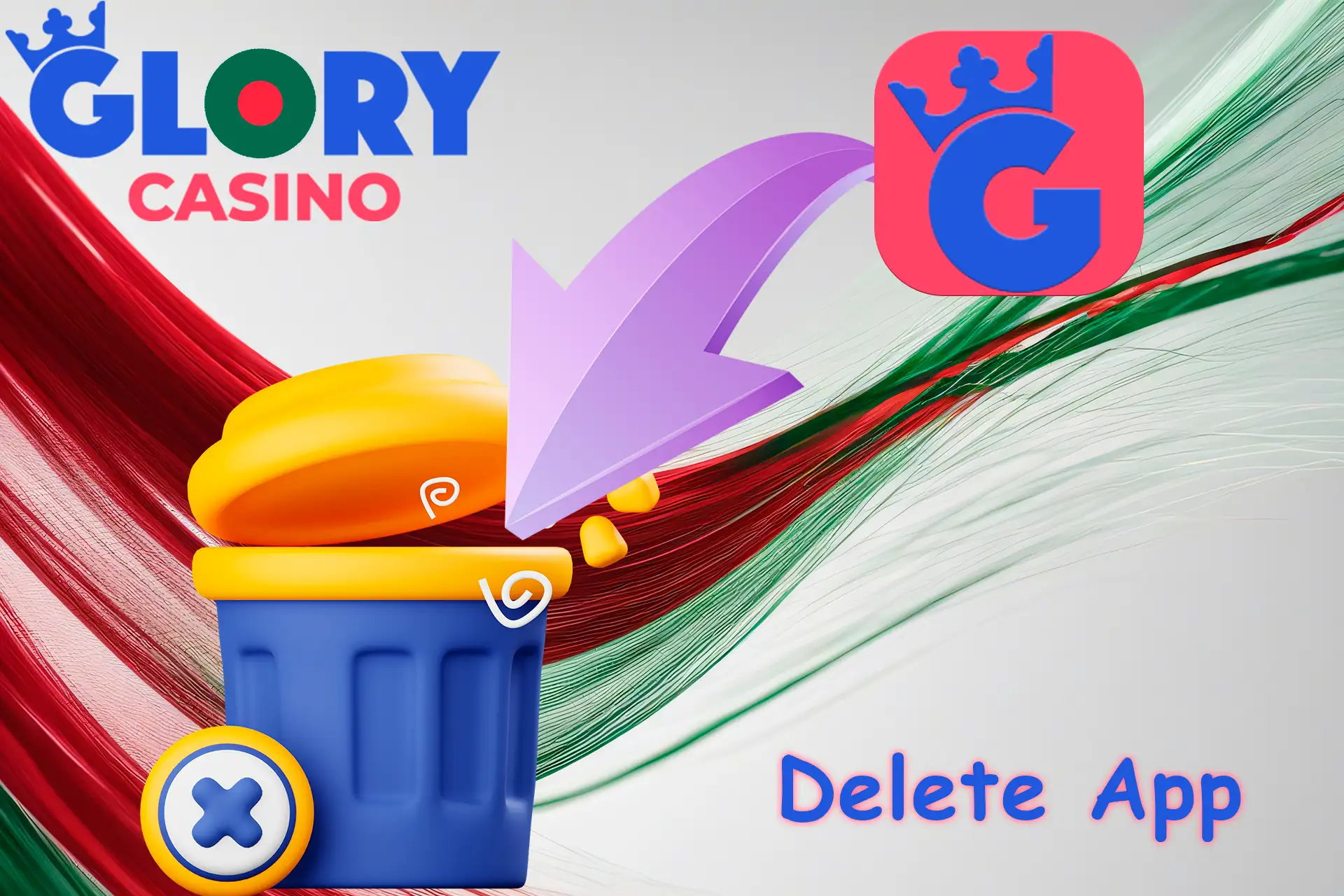 Read about how to remove casino mobile application