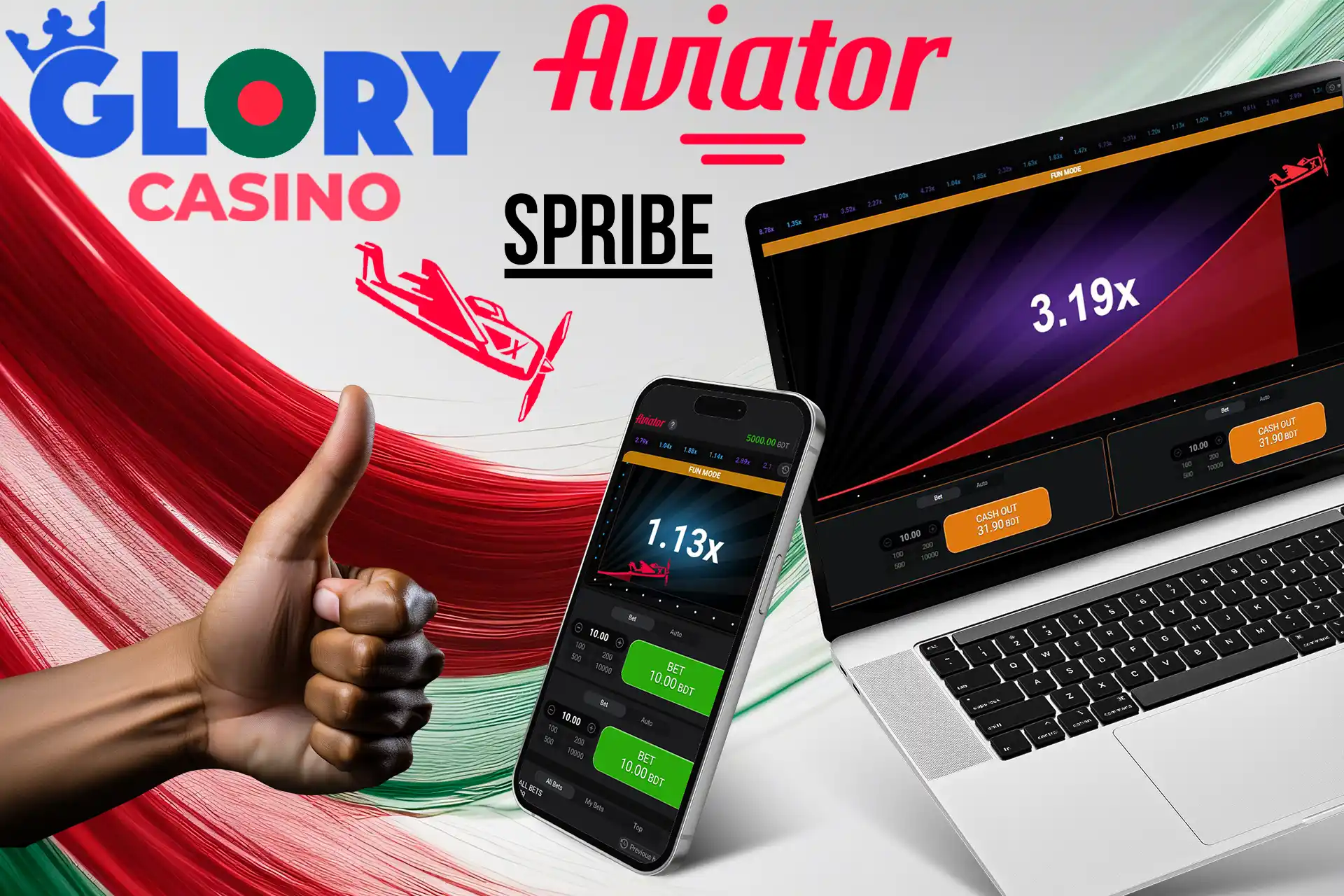 Information and benefits of playing Aviator at Glory Casino Bangladesh