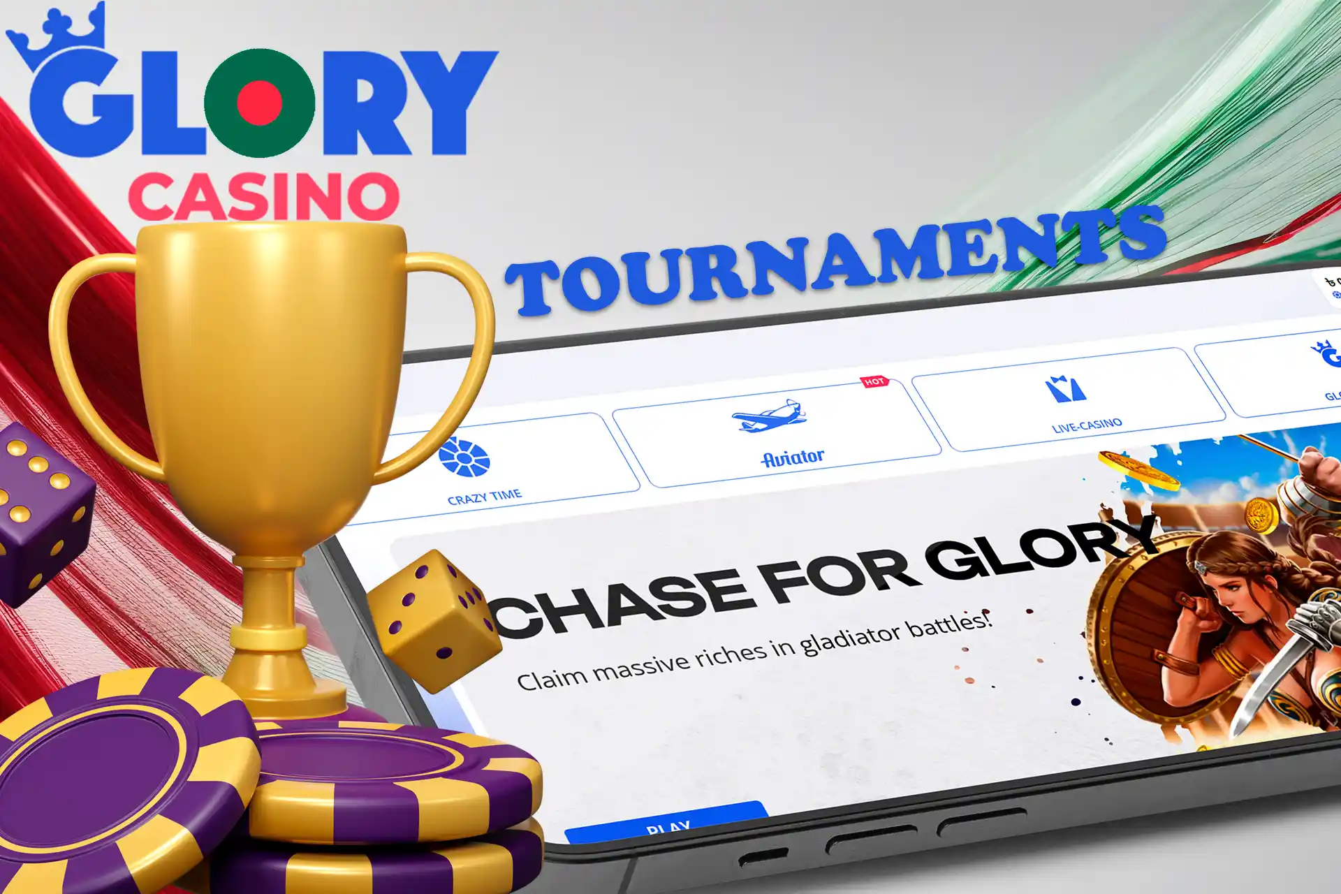Take part in casino tournaments and get bonuses